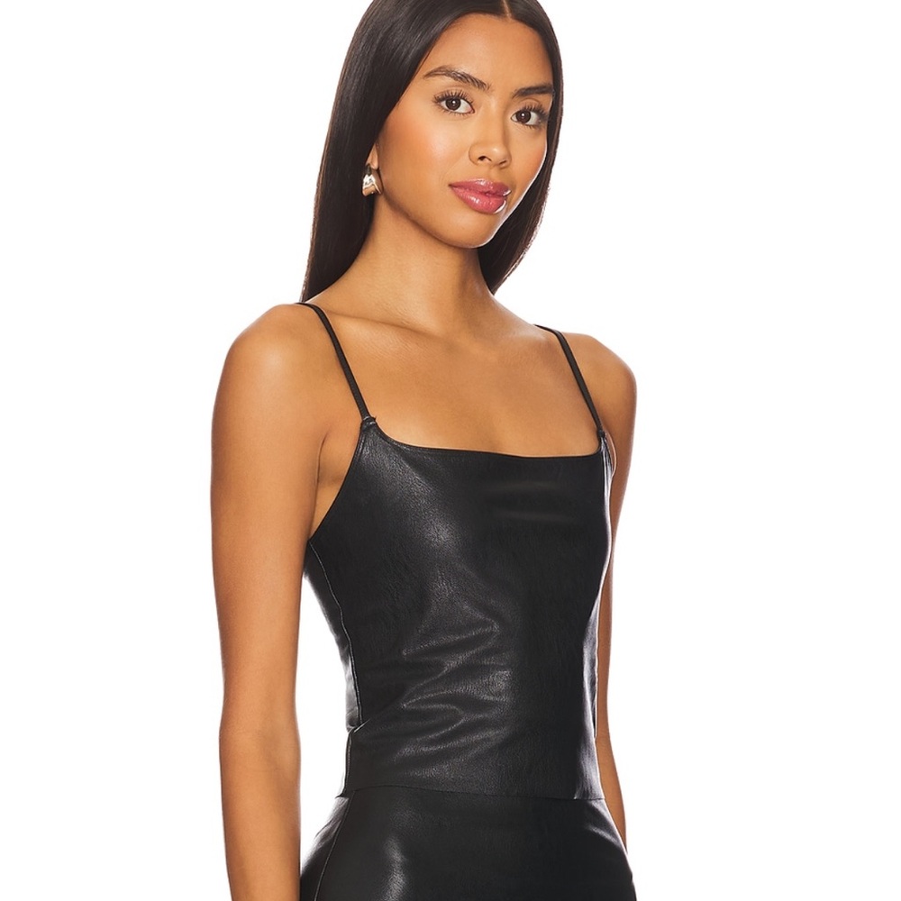 Commando Faux Leather Crop
